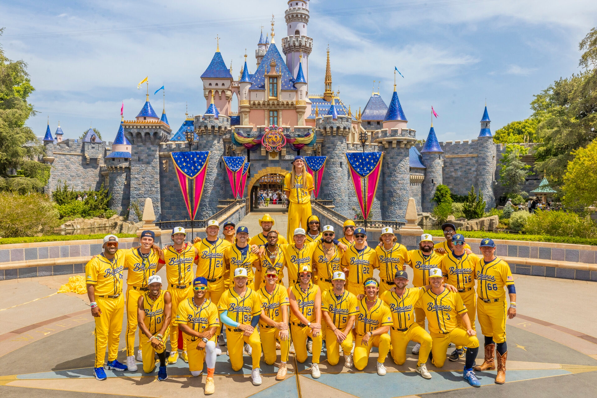 Savannah Bananas Visit Disneyland Resort