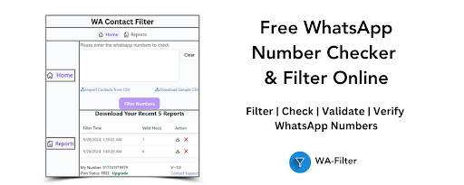 Check WhatsApp Number Online Free – Best WhatsApp Validator Tool 2025