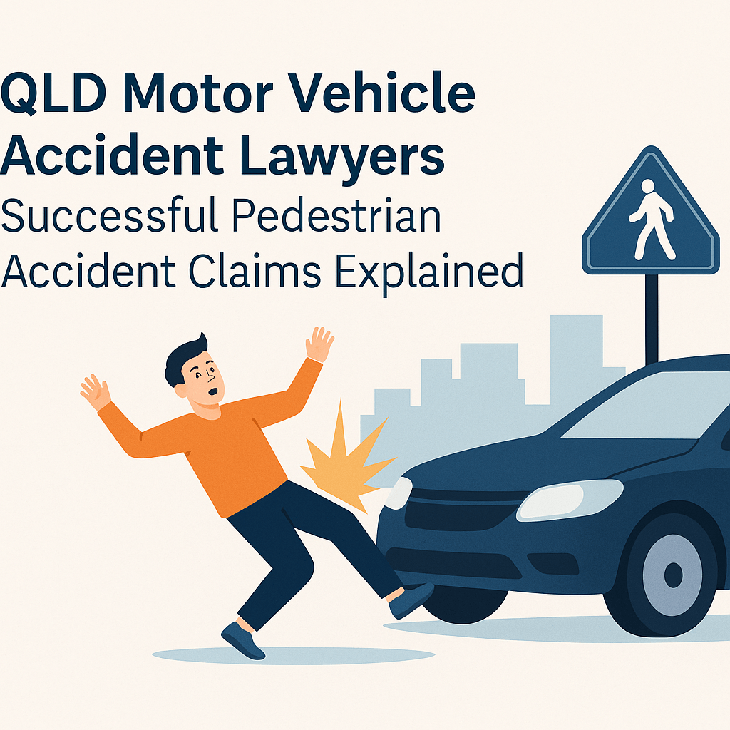 QLD Motor Vehicle Accident Lawyers for Successful Pedestrian Accident Claims