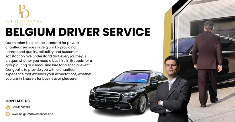 Private Chauffeur Services in Belgium Comfort, Class, and Convenience on Every Ride