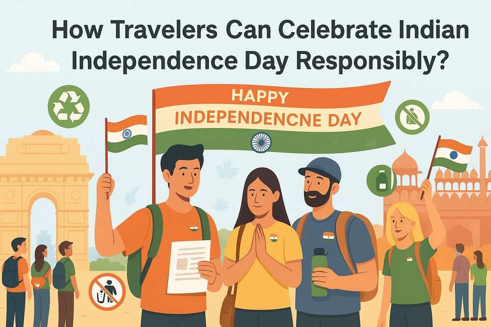 How Travelers Can Celebrate Indian Independence Day Responsibly?