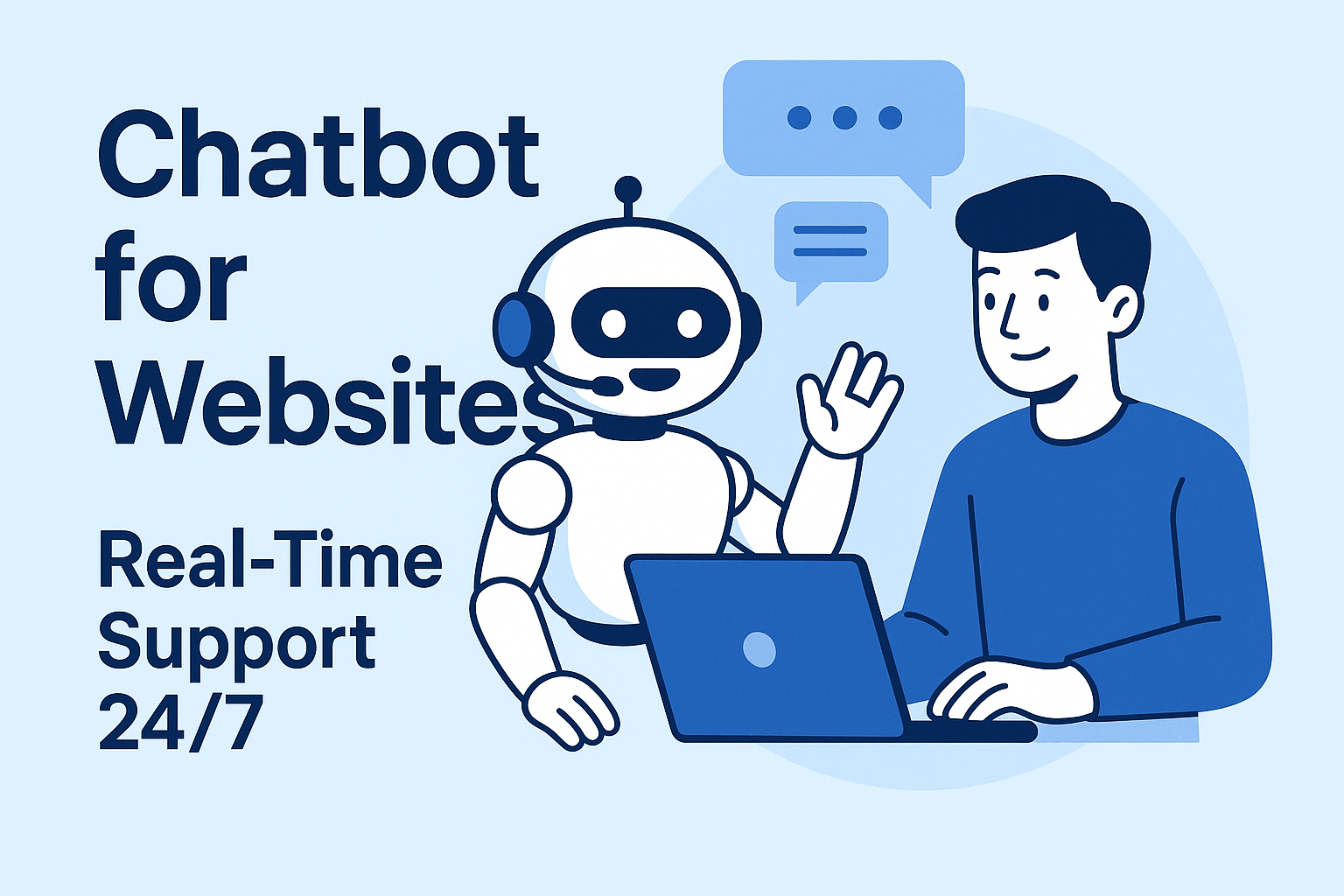 Chatbot for Websites: Real-Time Support 24/7