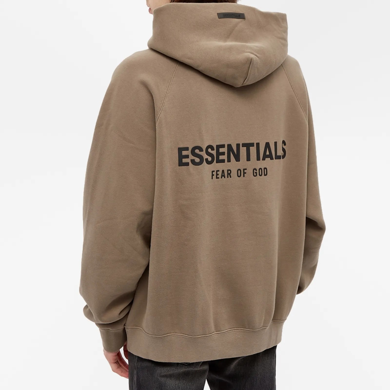 Essentials Fear of God Brown Hoodie