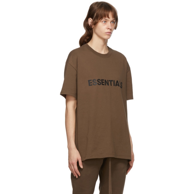 Fear Of God Essential Brown Hoodie & Joggers Set