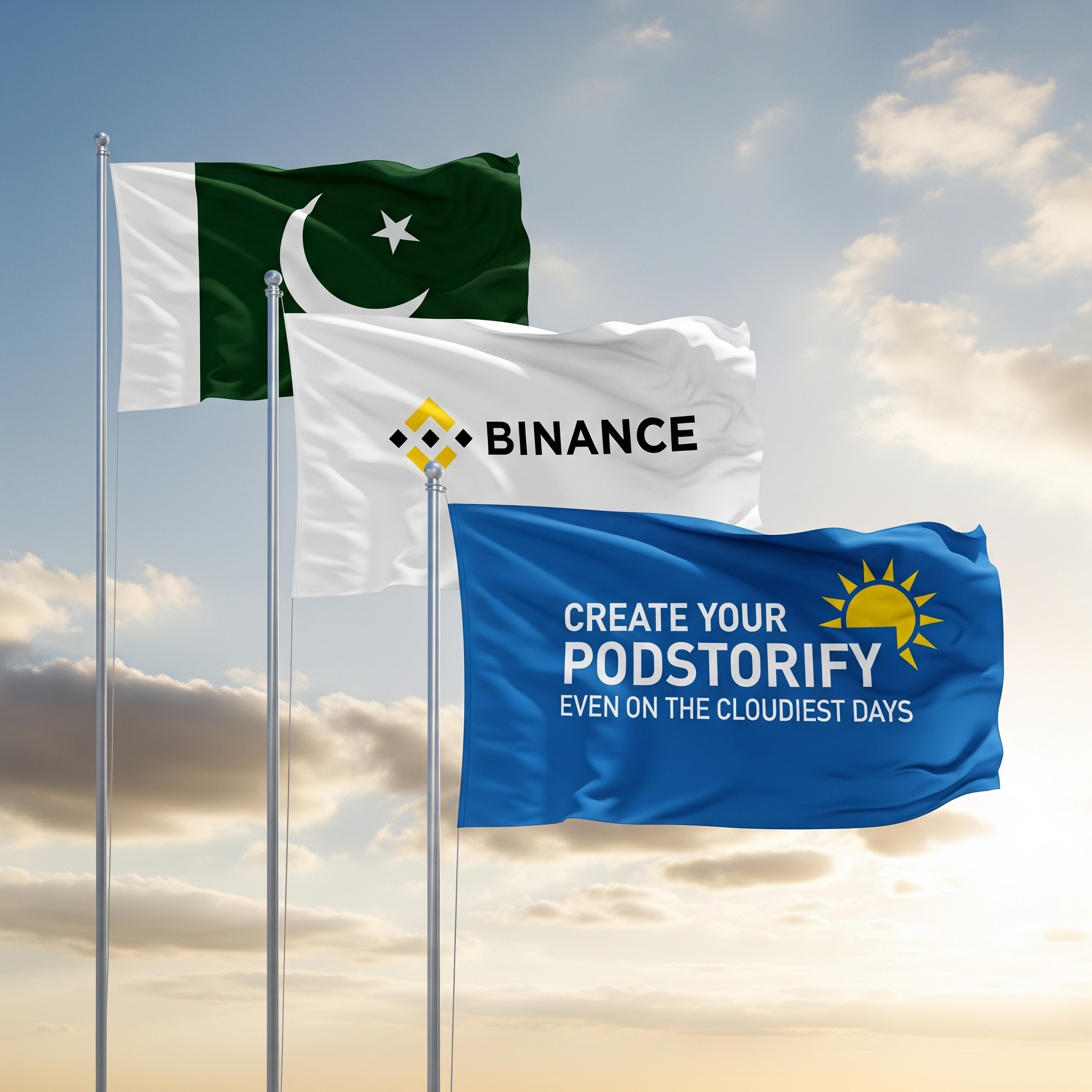 New Entry Podstorify Brands In Pakistan With Binance