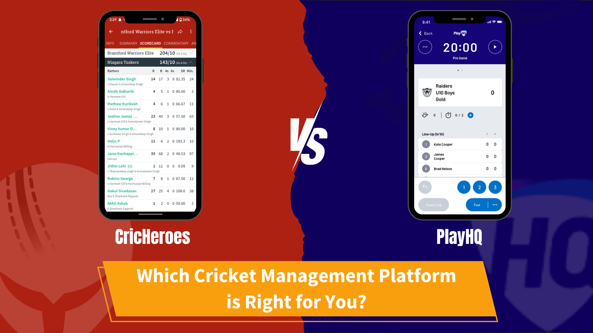 Looking for a PlayHQ Alternative? Here's Why CricHeroes Is Your Best Bet