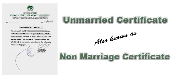 Unmarried-certificate-in-pakistan