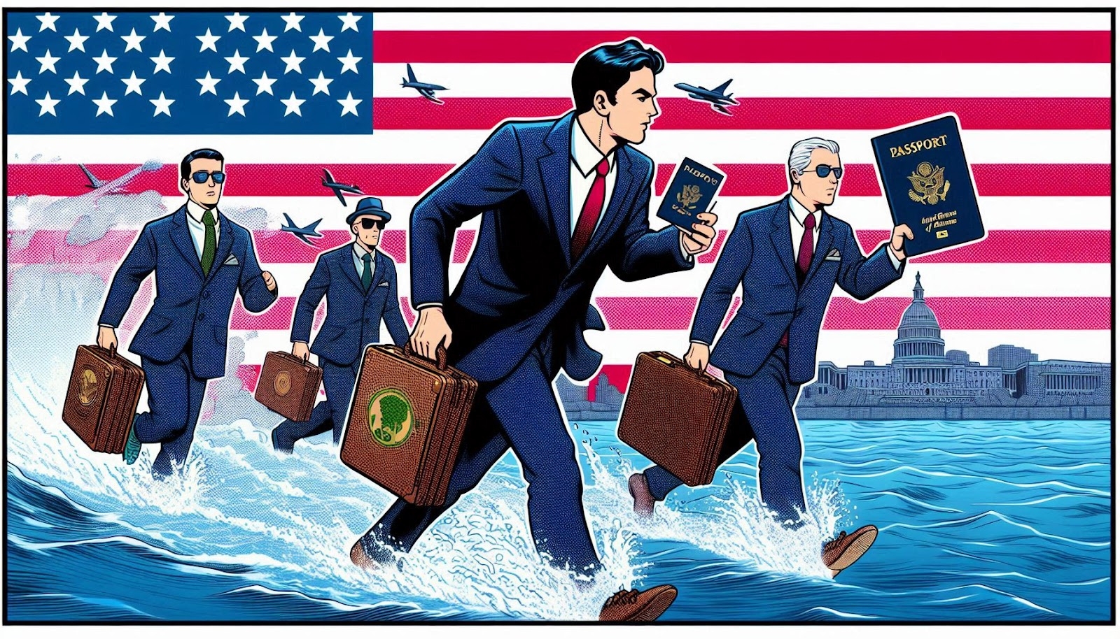 Trump's Policies Prompt Wealthy Americans and Professionals to Flee the U.S.