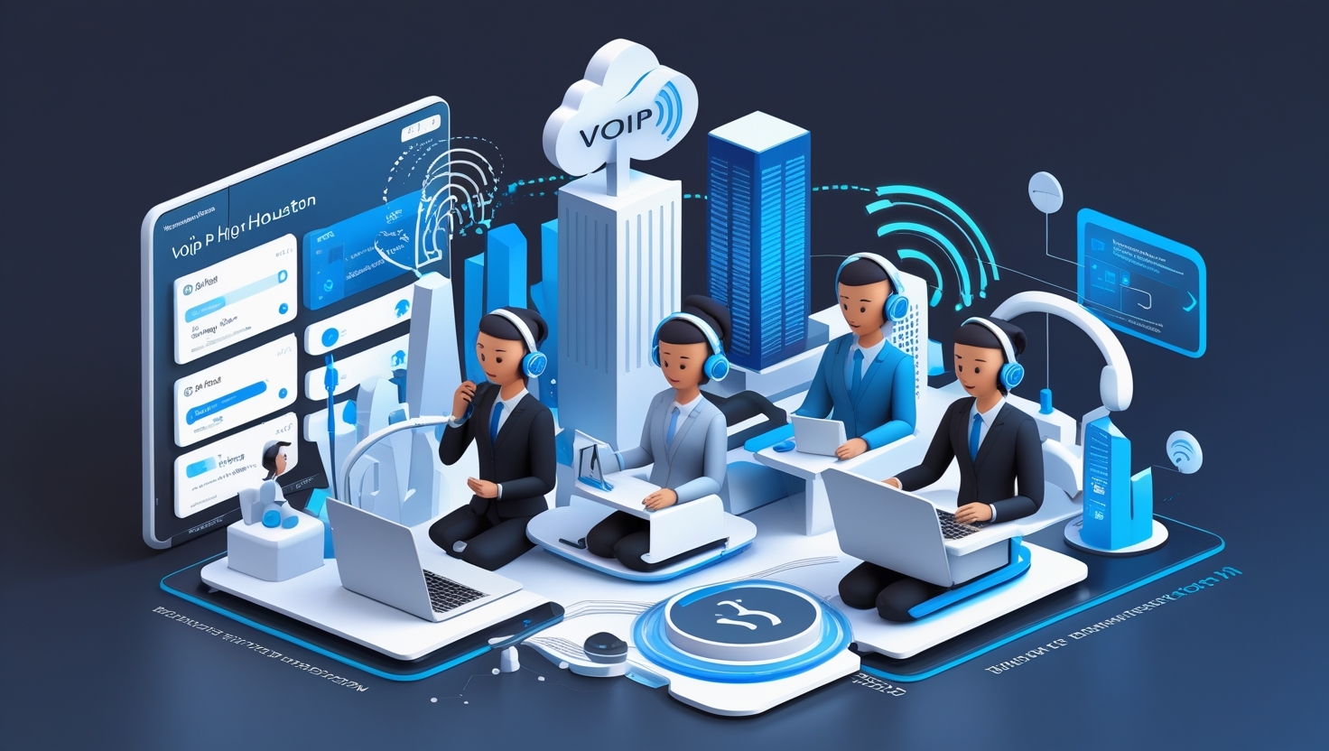 Boost Communication and Connectivity with VoIP and Network Design in Houston