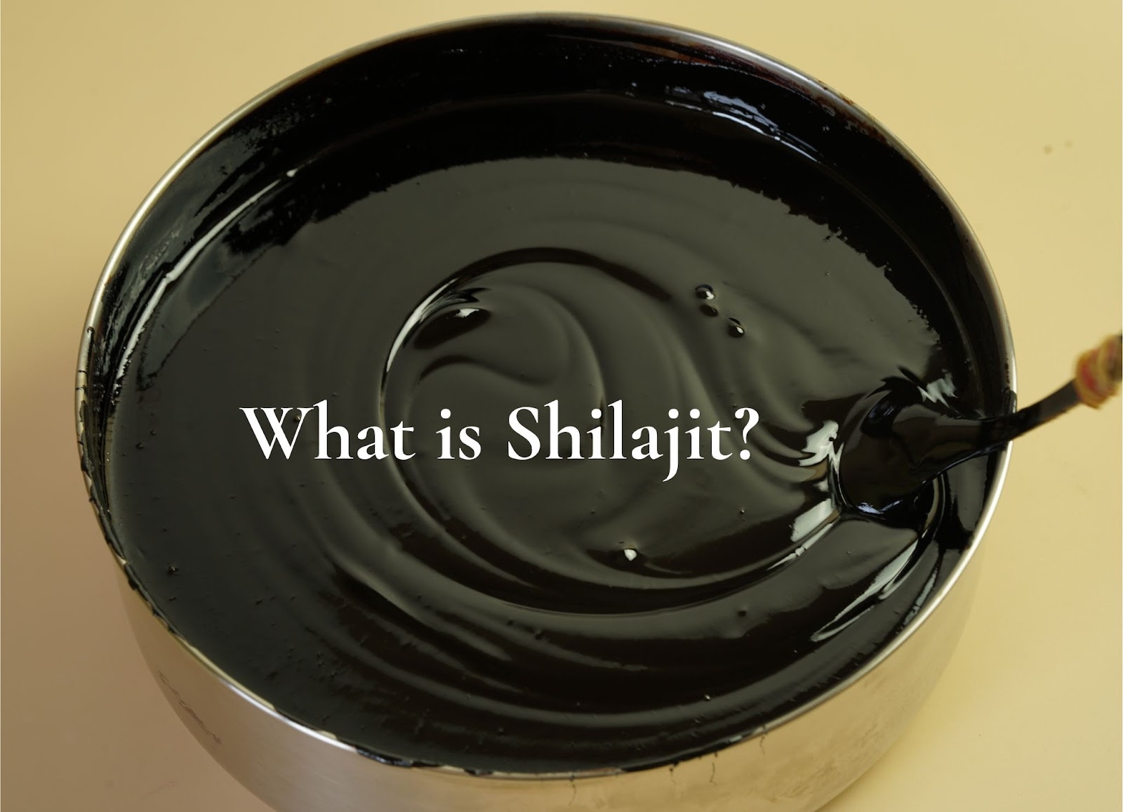Shilajit: Himalayan supplement from the Nature