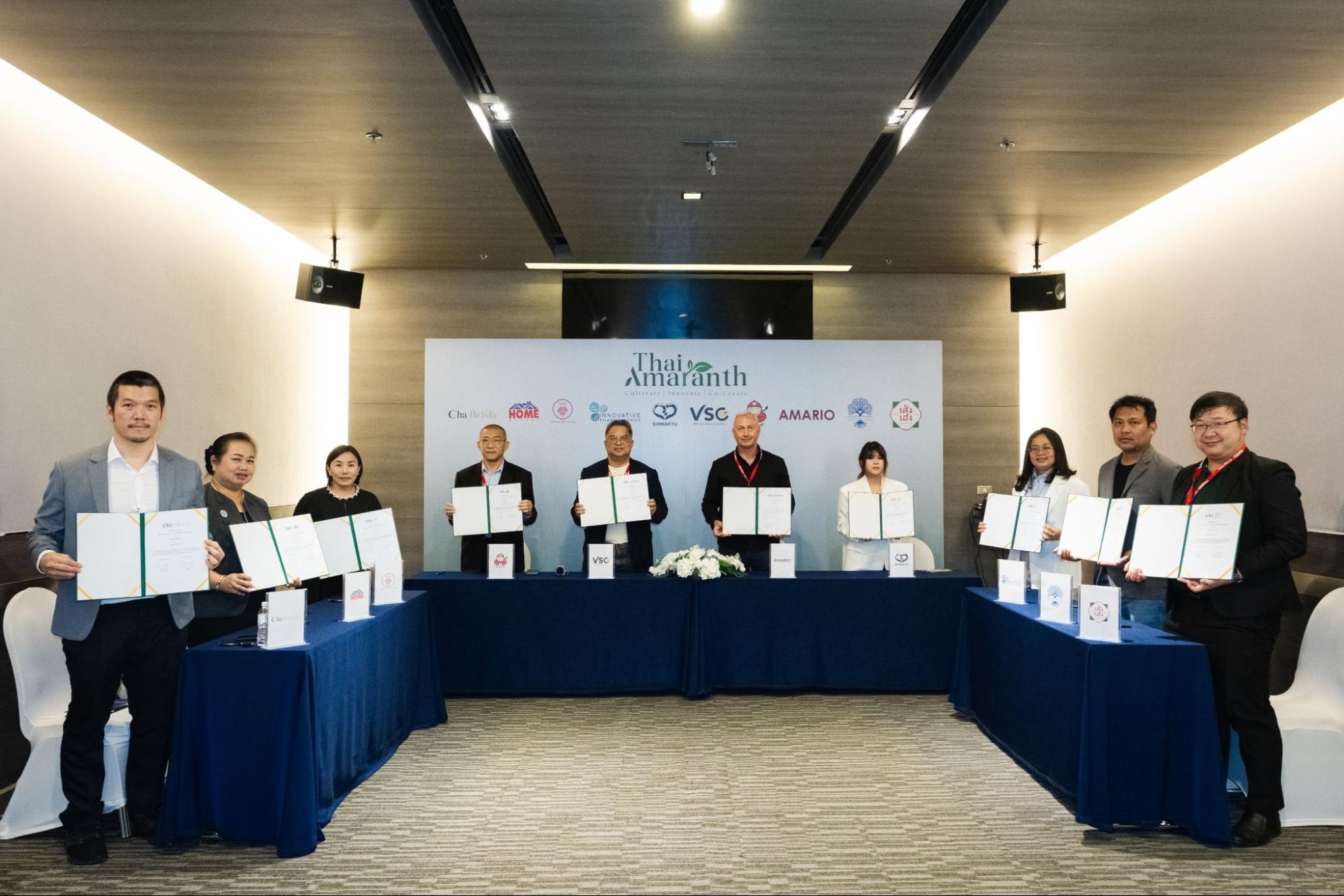 Thai Amaranth Goes Global as VSC & Strategic Partners Sign MOU at THAIFEX 2025 to Launch Thailand's Next Superfood