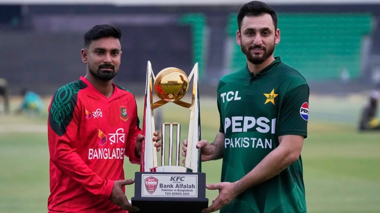 Cricket Diplomacy: Pakistan and Bangladesh Square Off in T20I