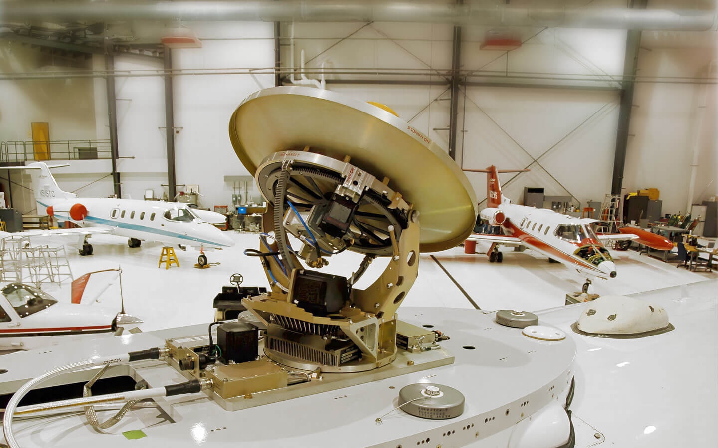 Satellite Communication Testing Across Airborne Platforms