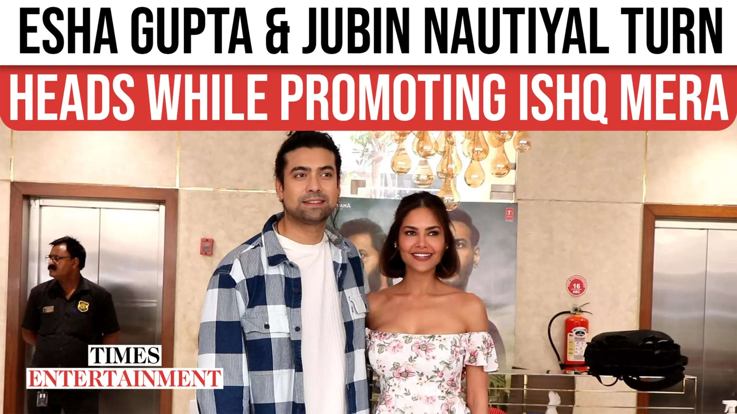 Esha Gupta & Jubin Nautiyal Turn Heads While Promoting Ishq Mera