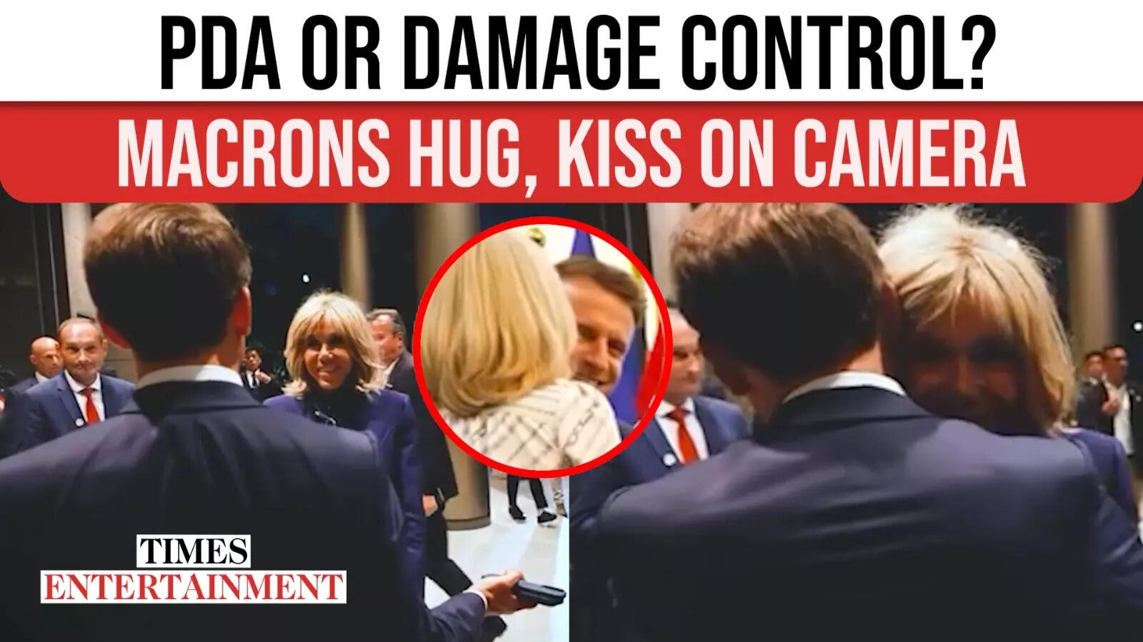 Macron Shares A Hug, Gets Kissed By Wife; Internet Says- 'Don't Forgive...'