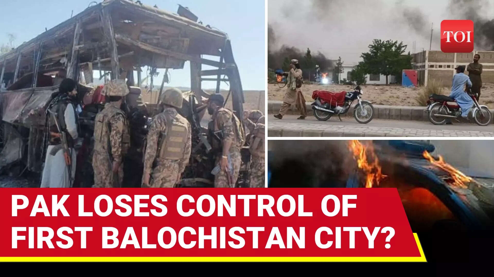 Baloch Militants Claim Control Of Surab City In Restive Pak Province; Islamabad Blames India