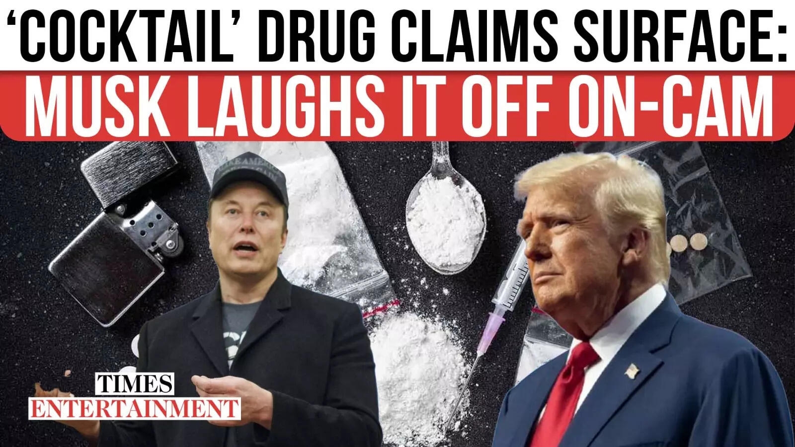 Musk's Downfall Blamed on Drugs? Tesla Boss LAUGHS Off Wild Report