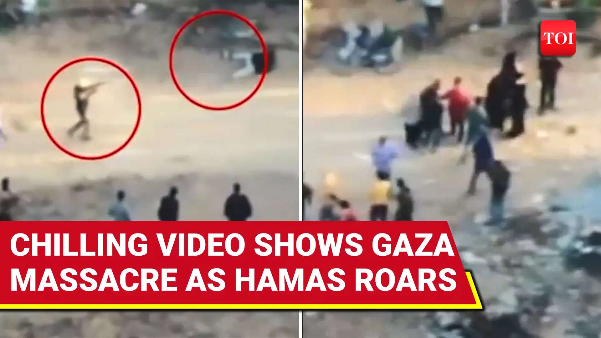 IDF Denies Killing Gazans In Khan Younis, Posts Unrelated Drone Video Of Gunmen Firing At Gazans