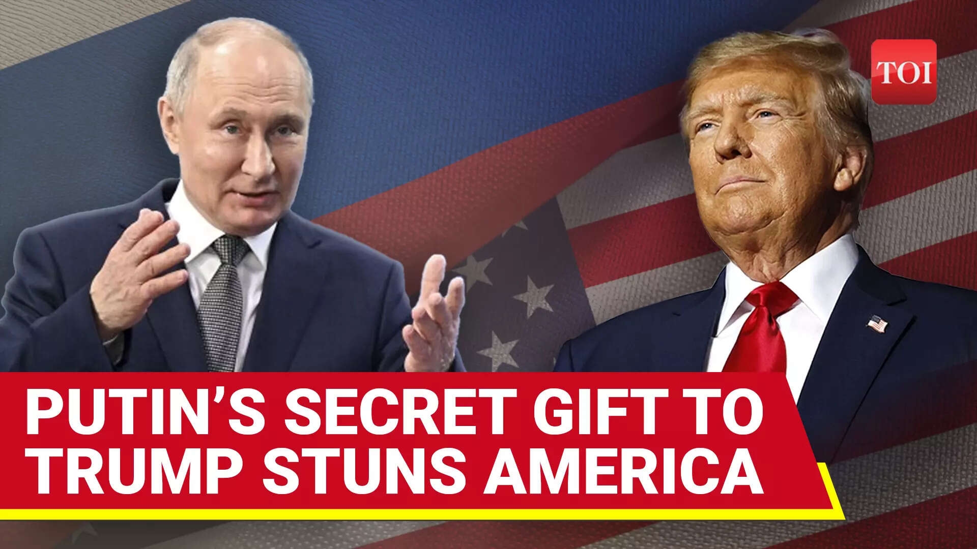 Putin's Secret Portrait Gift to Trump Revealed: Painting Shows Key Moment Of Trump's Life