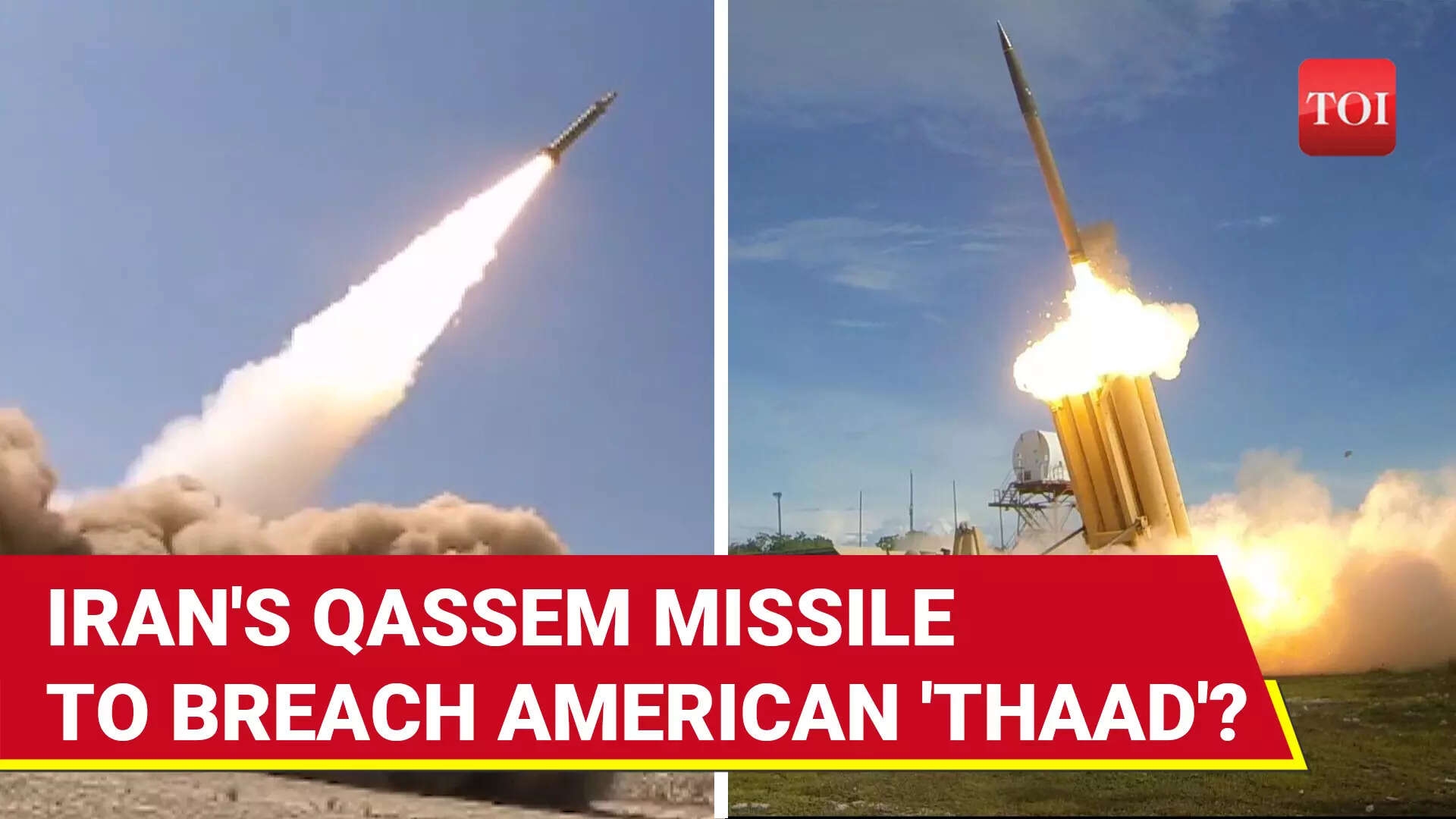 Iran Claims Newly-Tested Qassem Missile Can Breach American THAAD Air Defence System