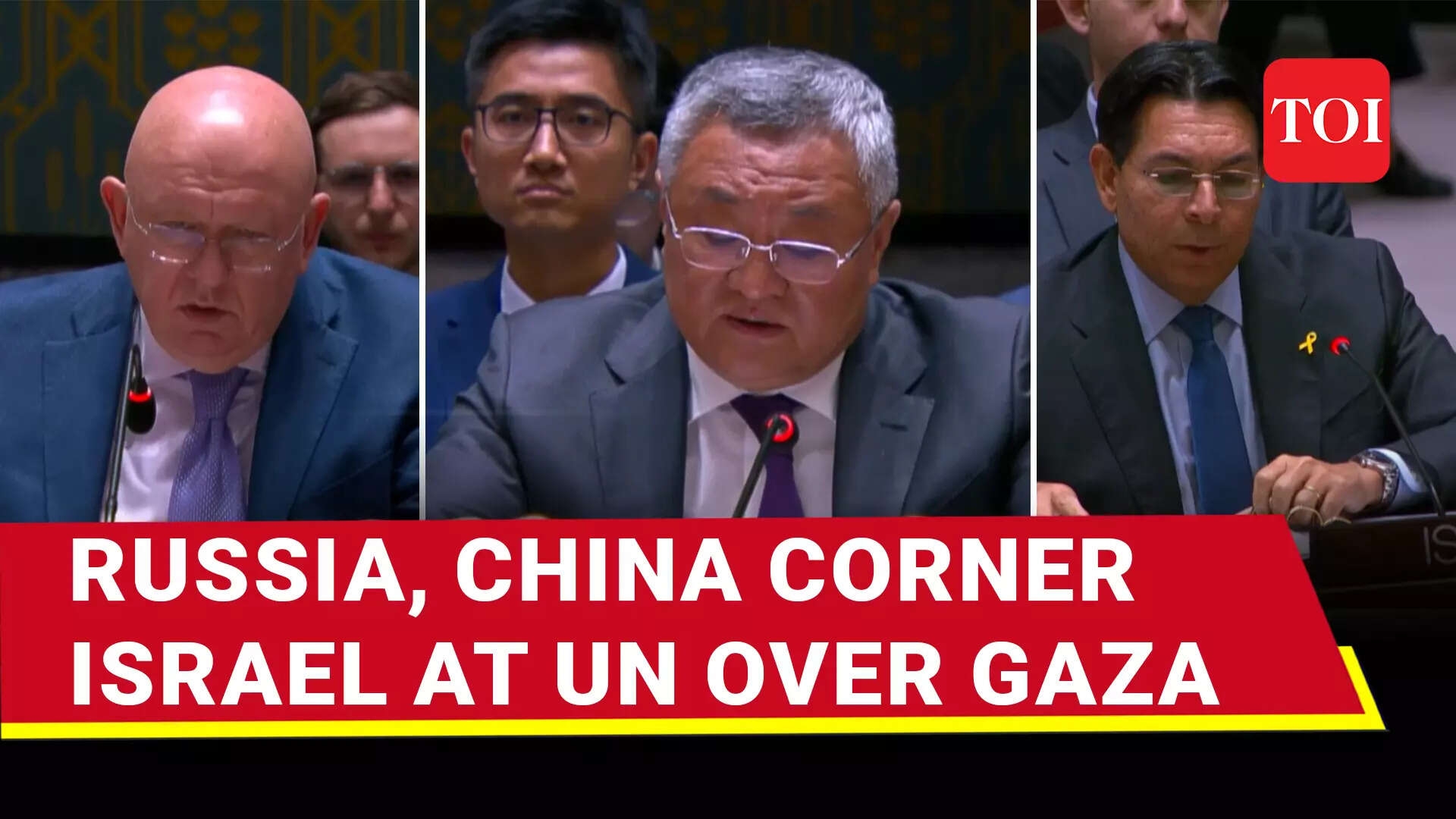 Russia & China Blast Israel's Gaza Aid Plan Backed By U.S.
