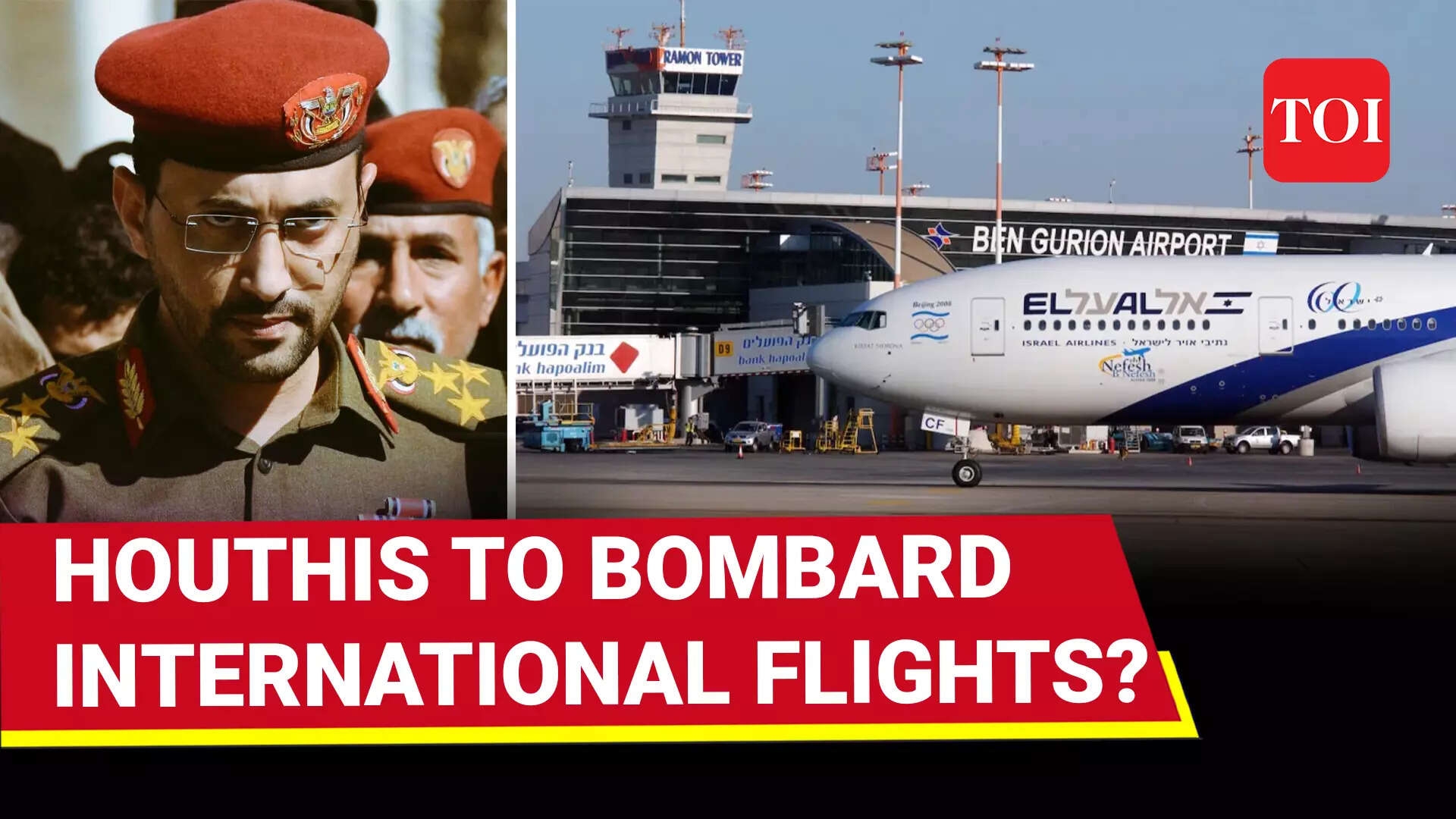'Change Route Now Or...': Houthis Warn International Airlines Flying To Israel's Ben Gurion Airport
