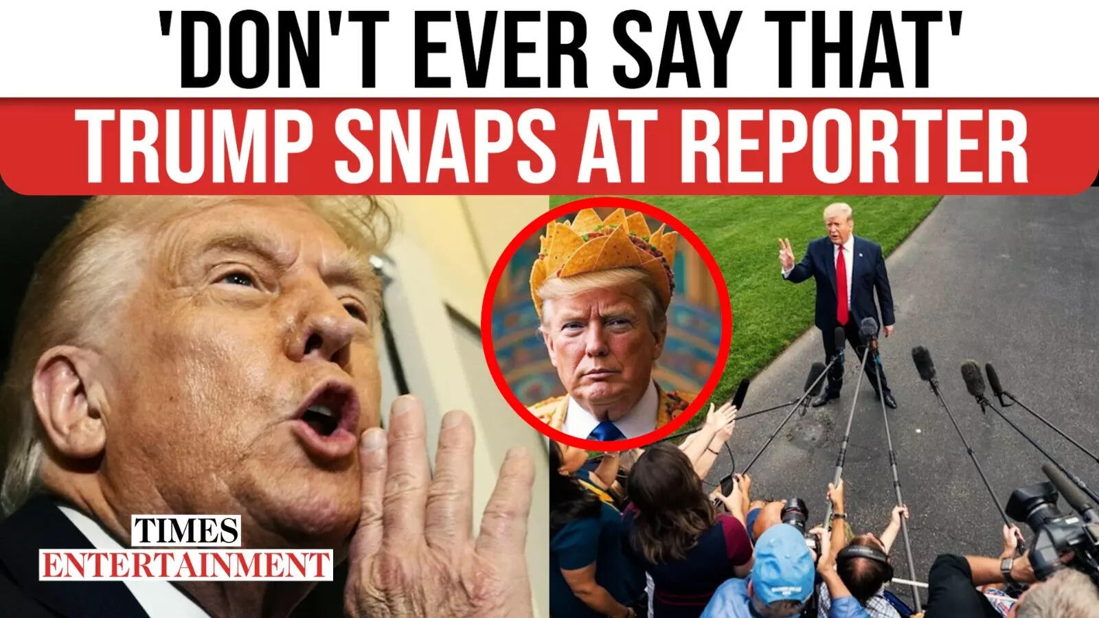 Trump Responds To ‘TACO Trade' Jab & 'Trump Always Chickens Out' Acronym In High-Drama WH Presser