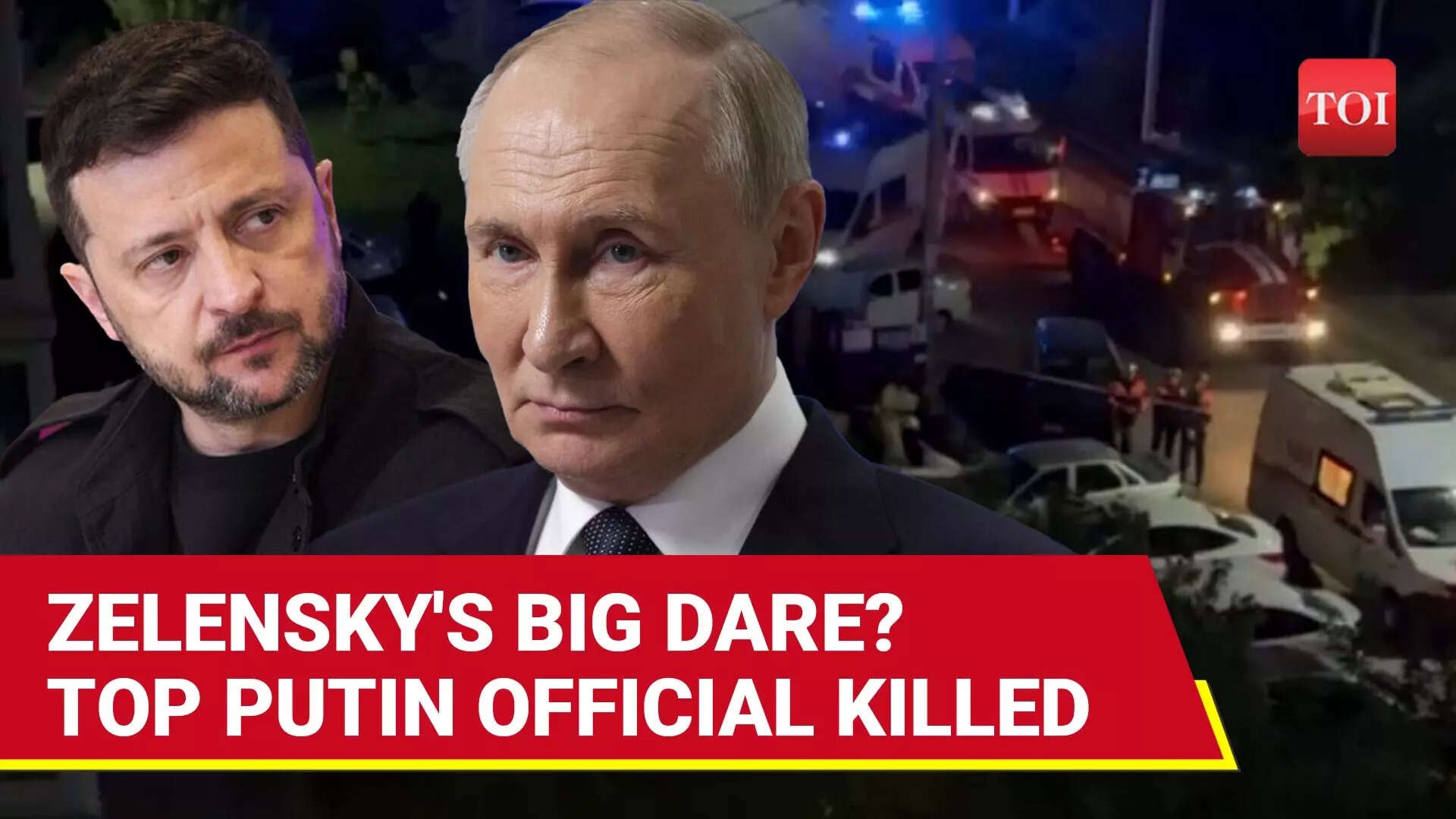Shocking Moment On Cam: Putin Official & Military Leader Blown Into Pieces