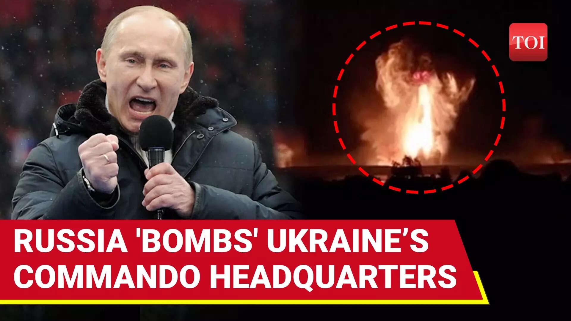 Ukraine's Commando Headquarters 'Hit' In Russian Ballistic Attack