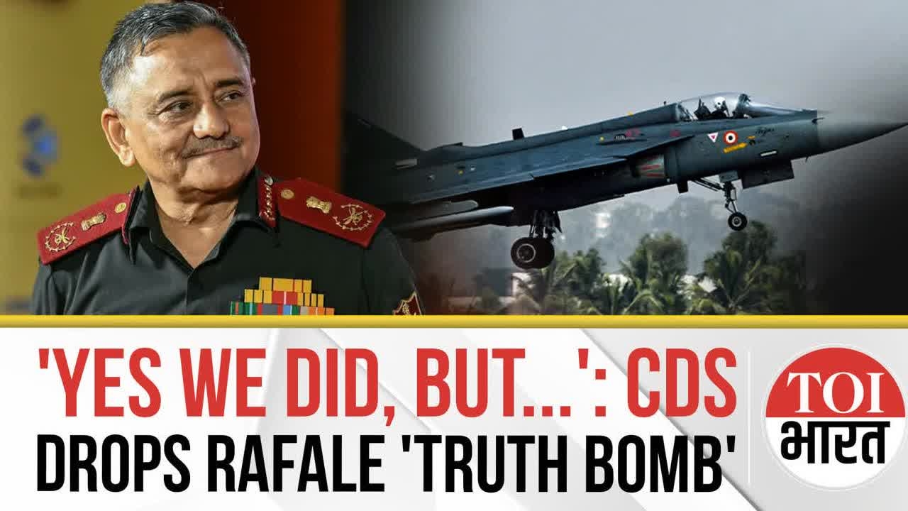 India's CDS Anil Chauhan Drops Rafale Truth Bomb, Admits Tactical Shift After Losses