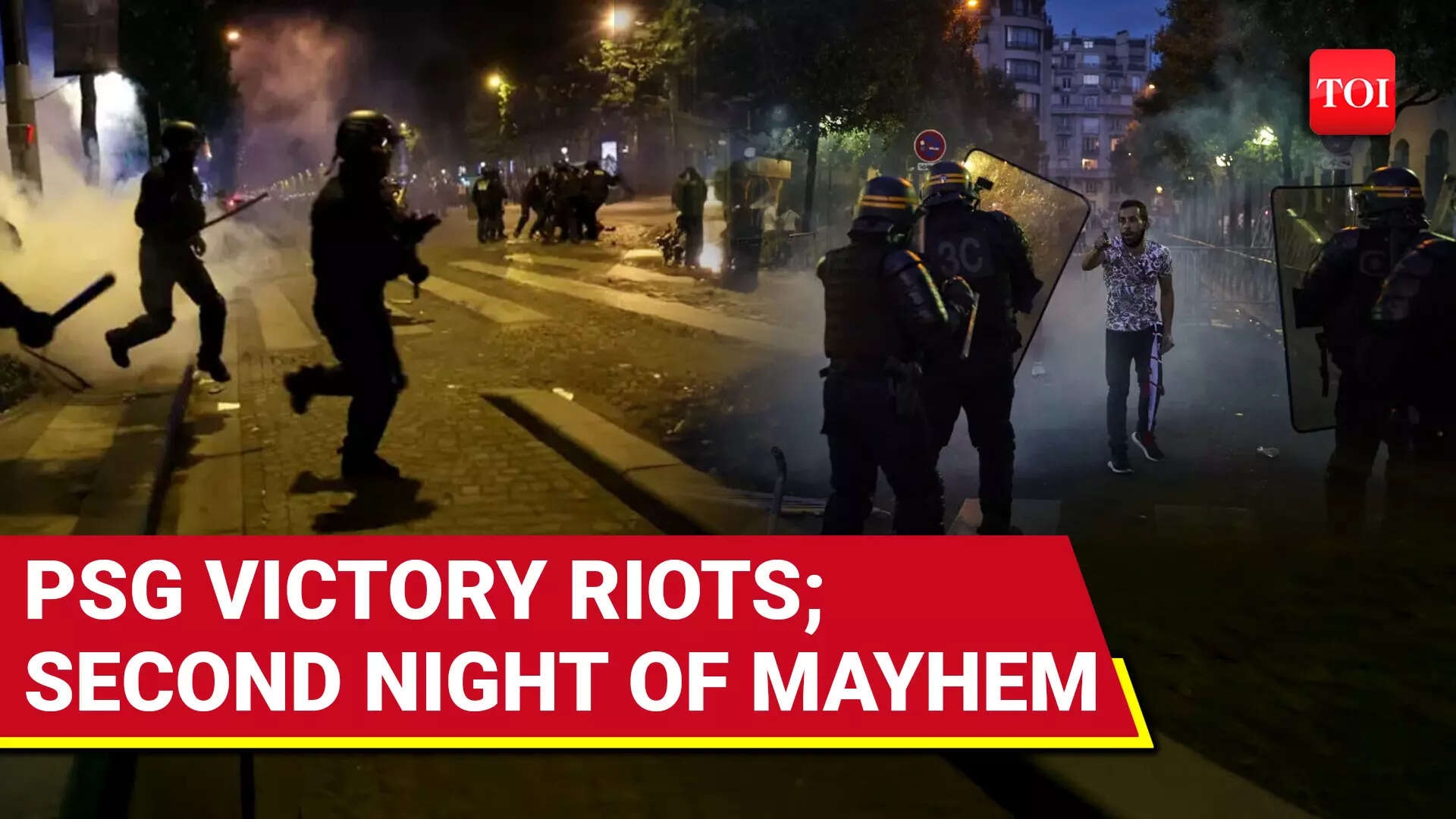 Second Night Of Paris Mayhem: Looting, Arson On Cam After PSG Parade; 500+ Arrested