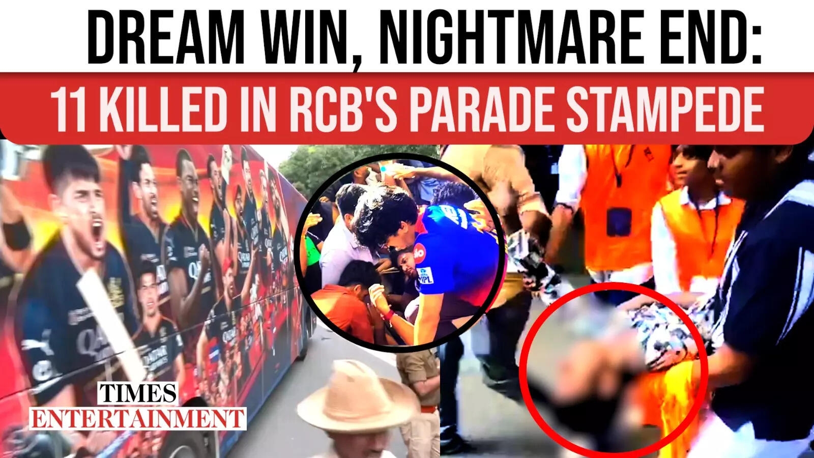 RCB's IPL Celebration Ends in Tragedy: Stampede Kills 11, Leaves Dozens Injured
