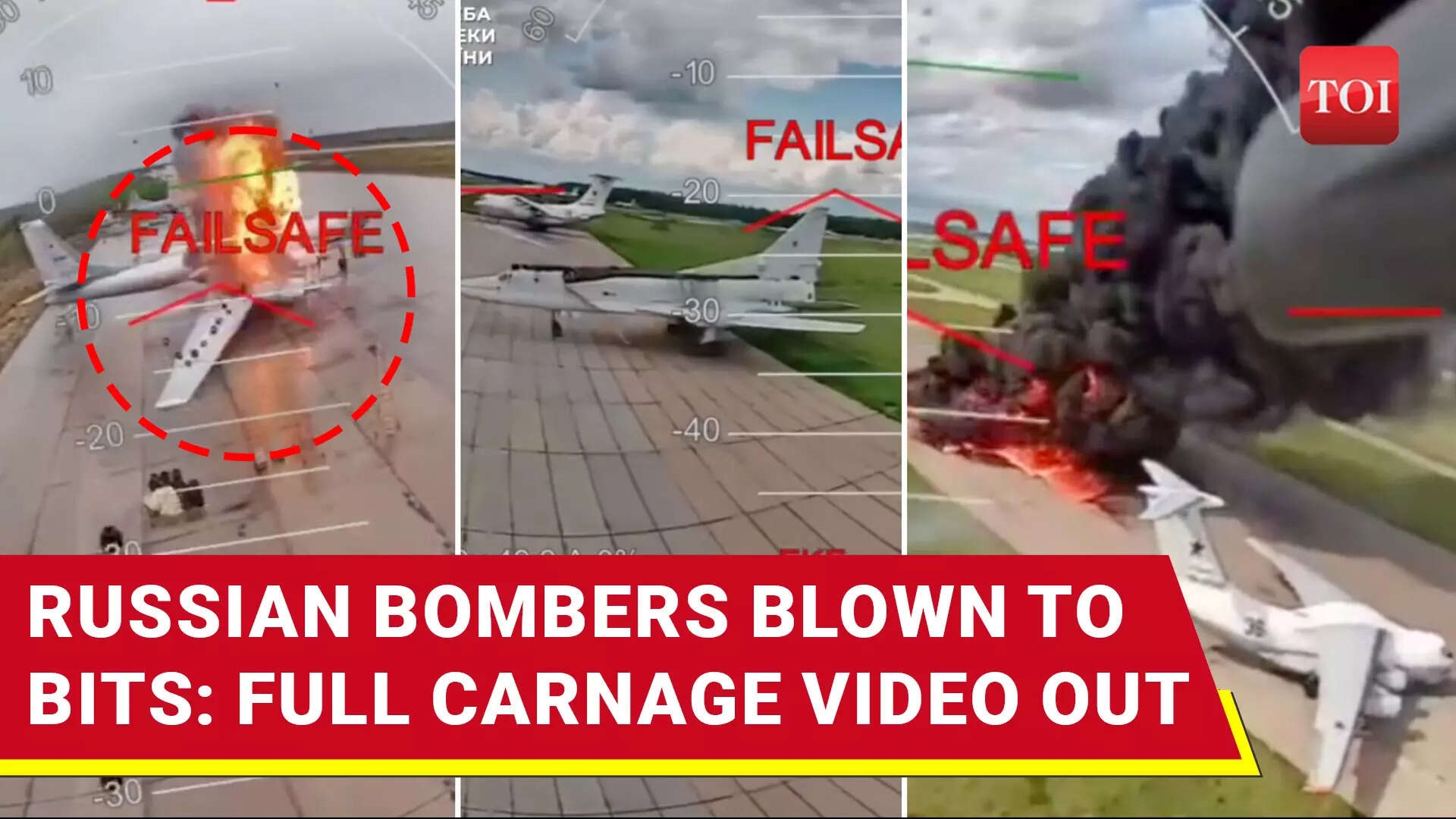 Ukraine's Security Service Releases FULL VIDEO Of Operation Spiderweb In Russia