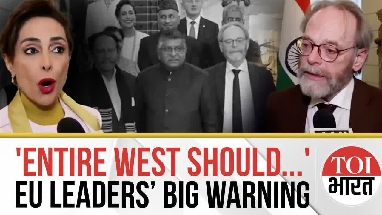 'Not Just India's War': EU, Belgian Leaders' BIG Remarks After Meeting Indian Delegation