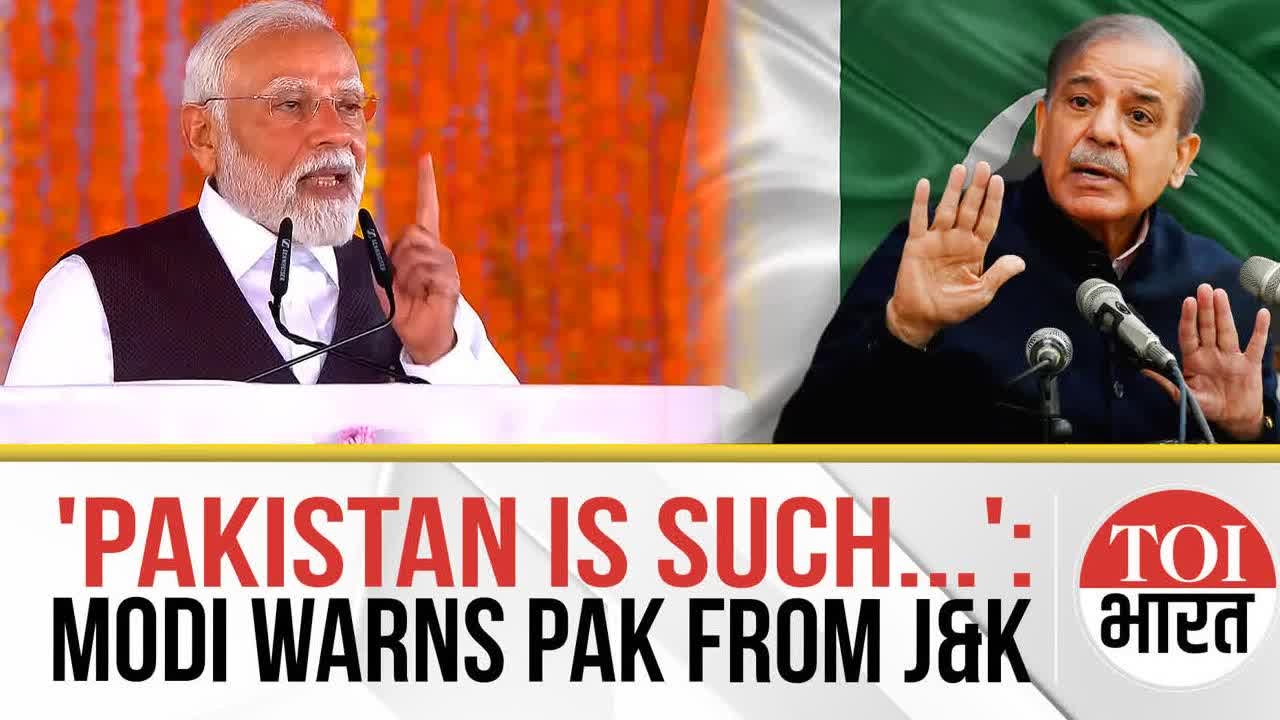 'First Face Modi...': PM Modi's Direct Warning To Pakistan In First J&K Visit After Op Sindoor