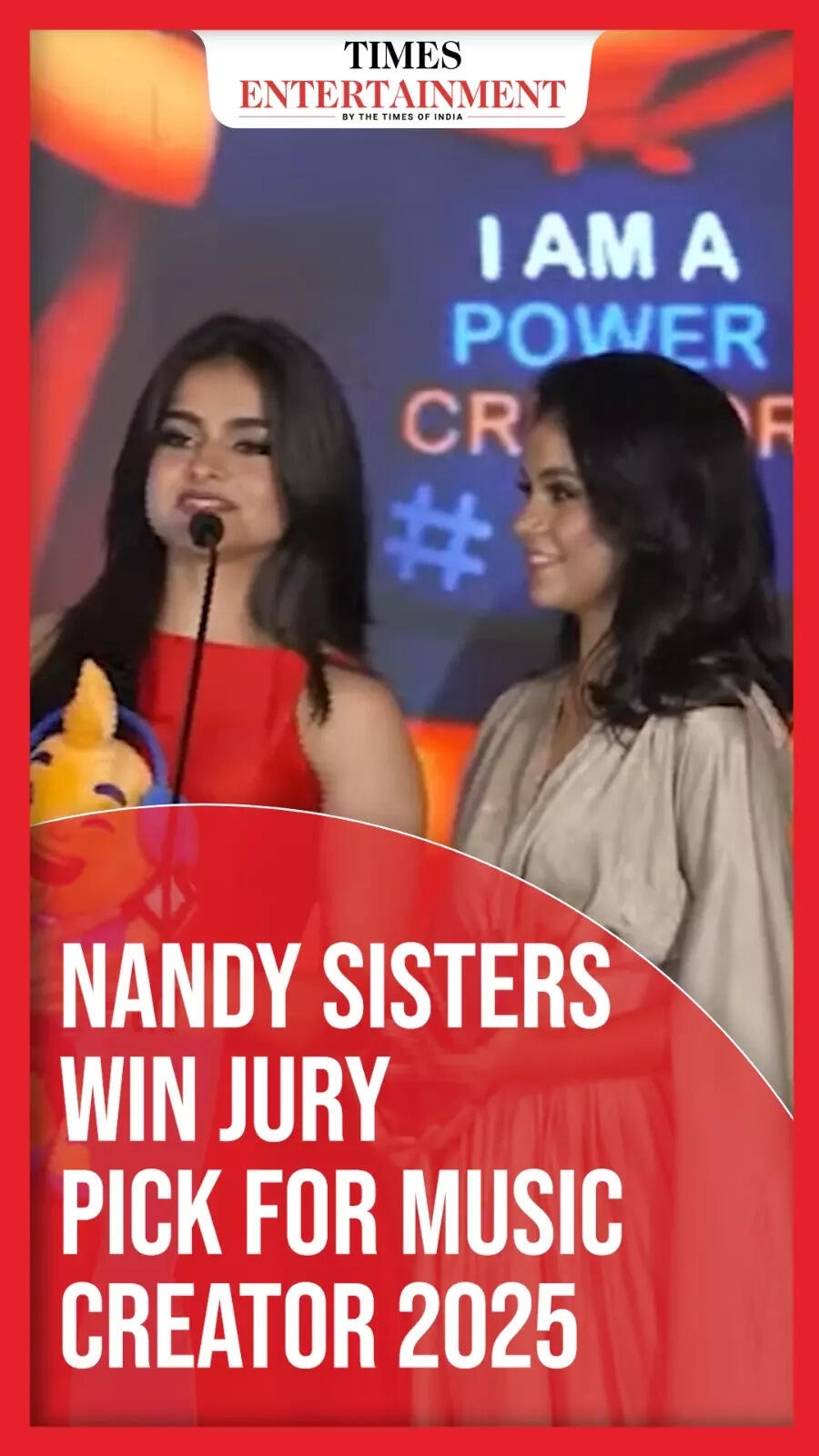 Nandy Sisters Win Big! Take Home Jury's Choice For Power Music Creator 2025