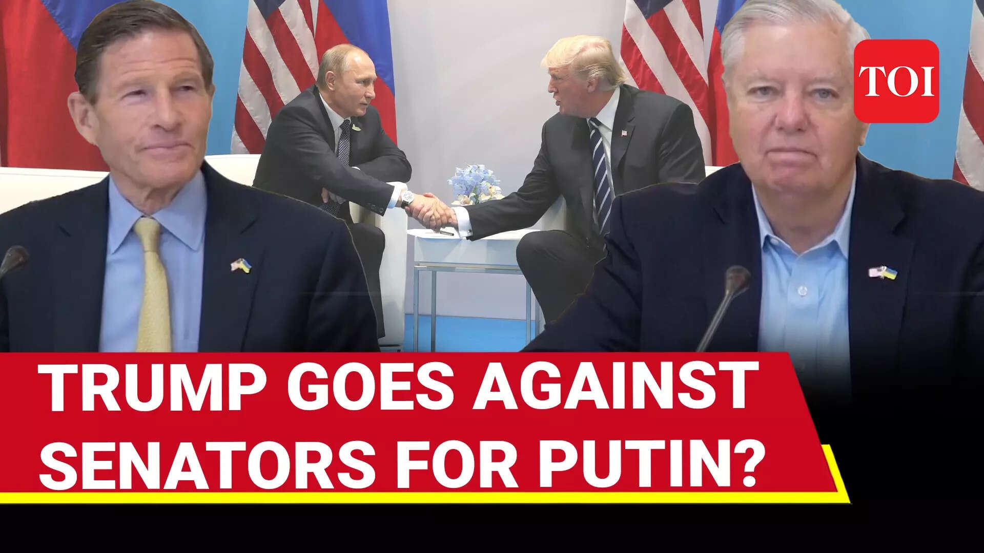 Trump ‘BLOCKS' Congress Sanctions Against Putin, GOP Senators Too Scared To Protest?
