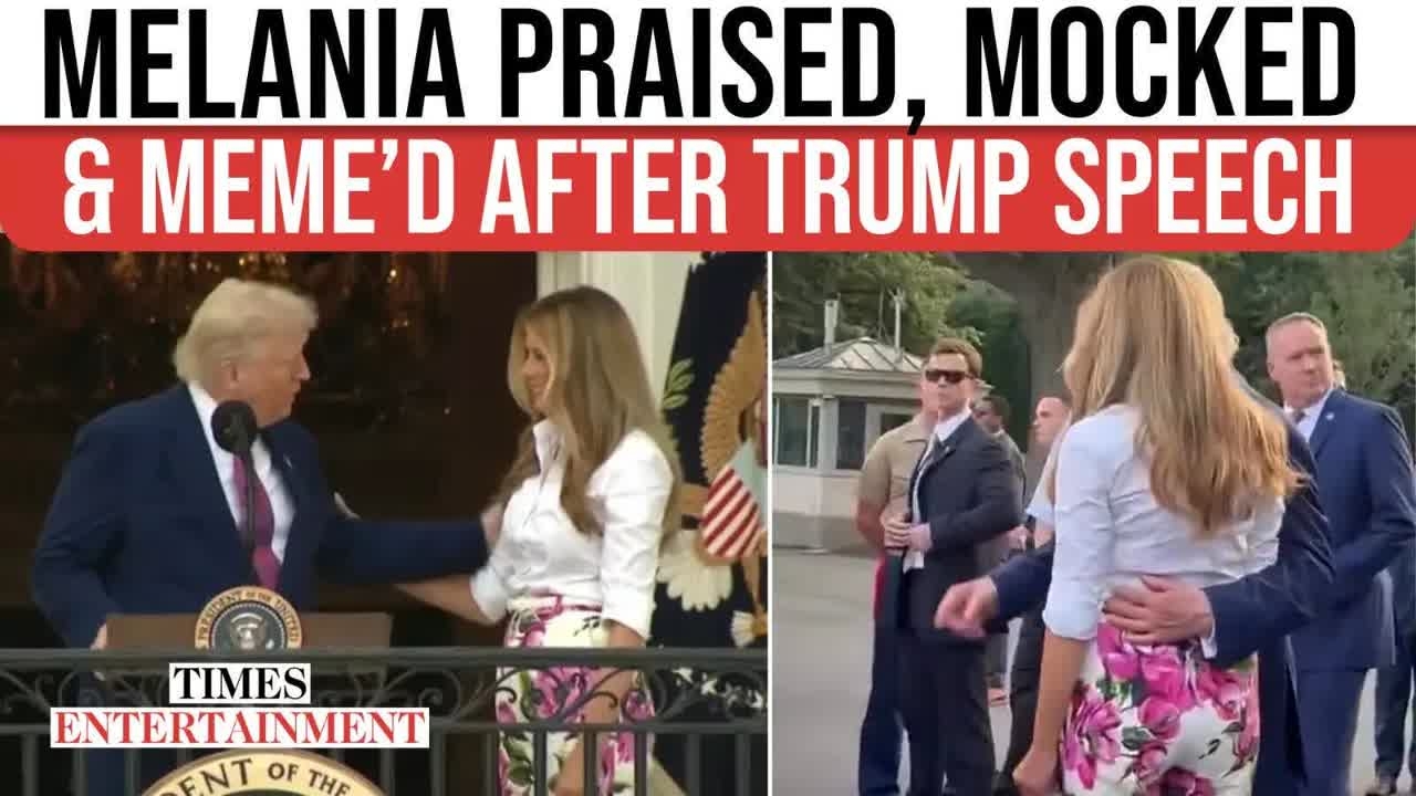 'She Hates Him': Melania's Body Language At Trump's congressional Picnic Goes Viral