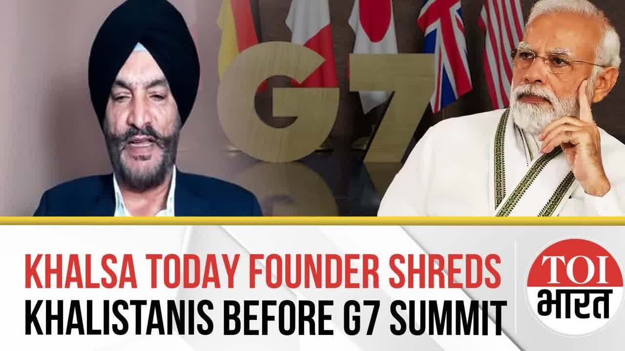 'Fringe Elements': Khalsa Today Founder Exposes Khalistanis Ahead Of Modi-Carney G7 Meet In Canada