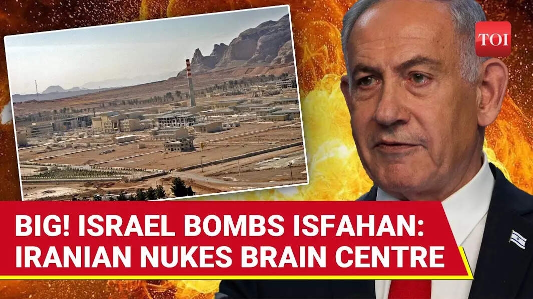 Boom! Isfahan After Natanz: IDF's Stunning Hits On Iran's Nuclear Core; 2nd N-Strike In 24 Hours