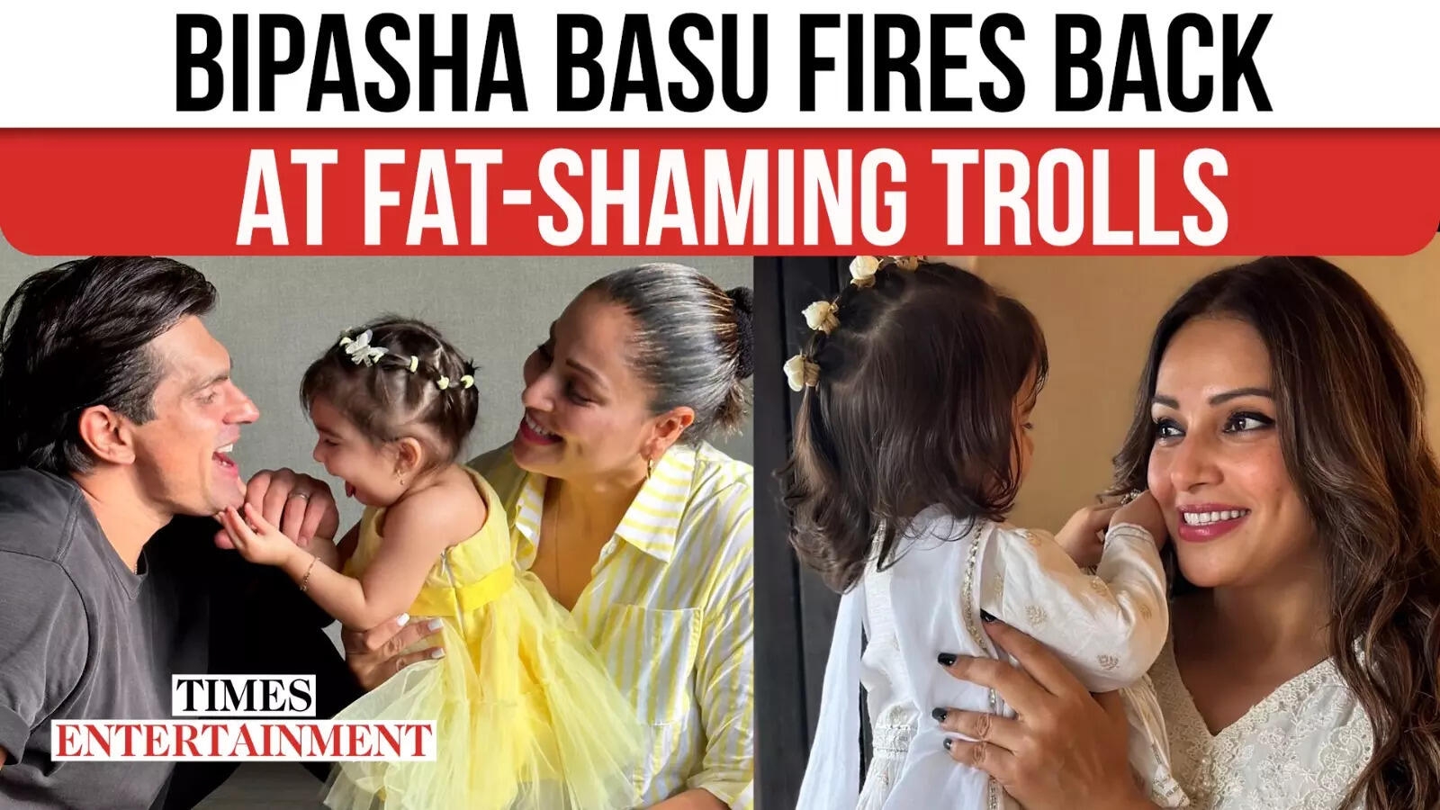 Bipasha Basu Responds to Trolls Fat-Shaming Her for Postpartum Weight Gain