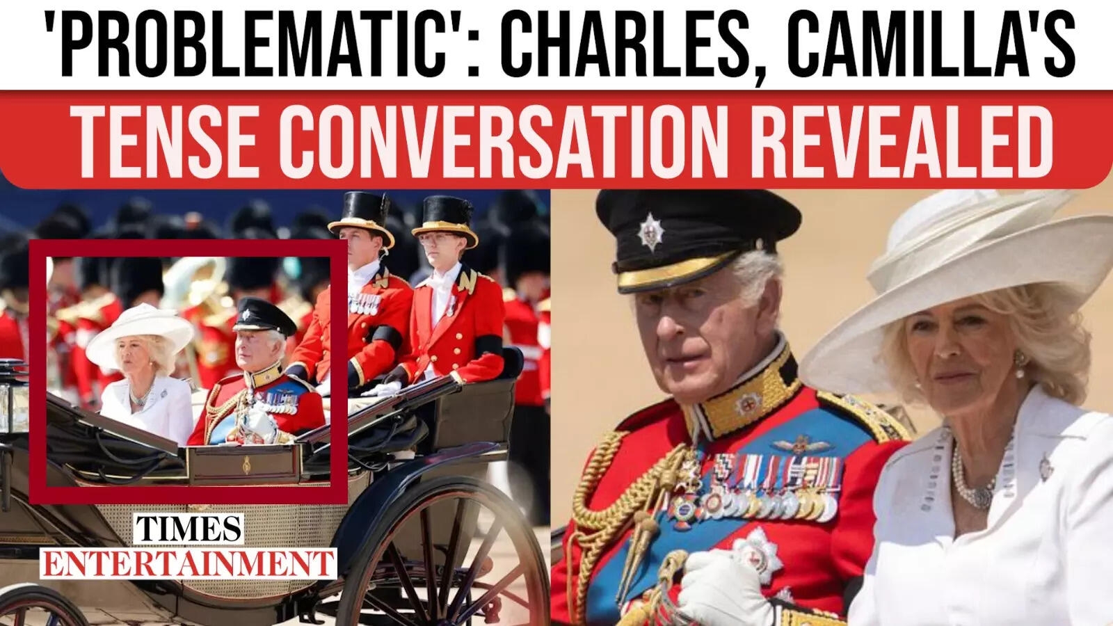 Lip Readers Catch Charles & Camilla's ‘MESSY' Chat About Harry At Trooping the Colour