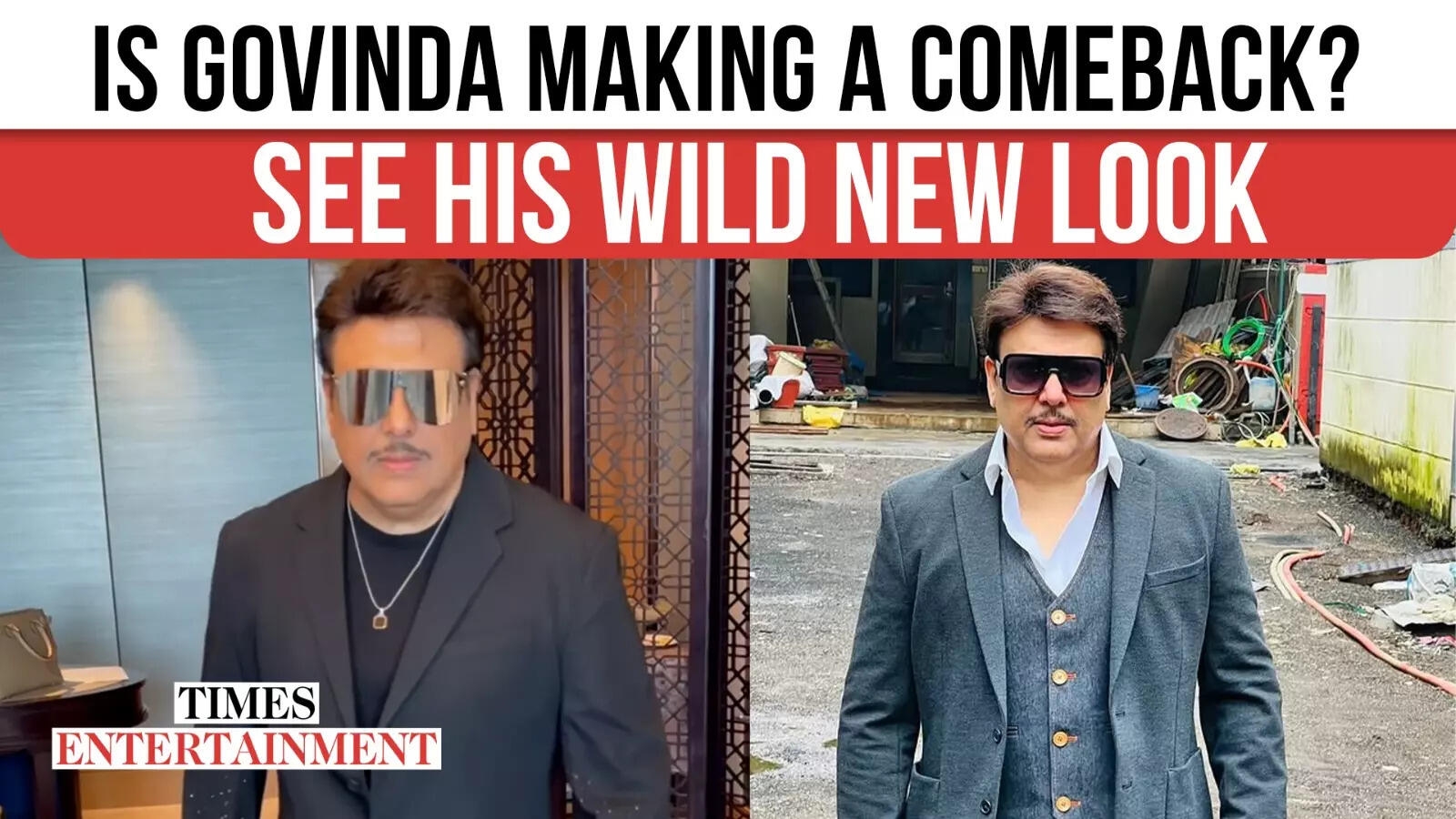 Govinda's Dashing New Look Sparks Internet Frenzy