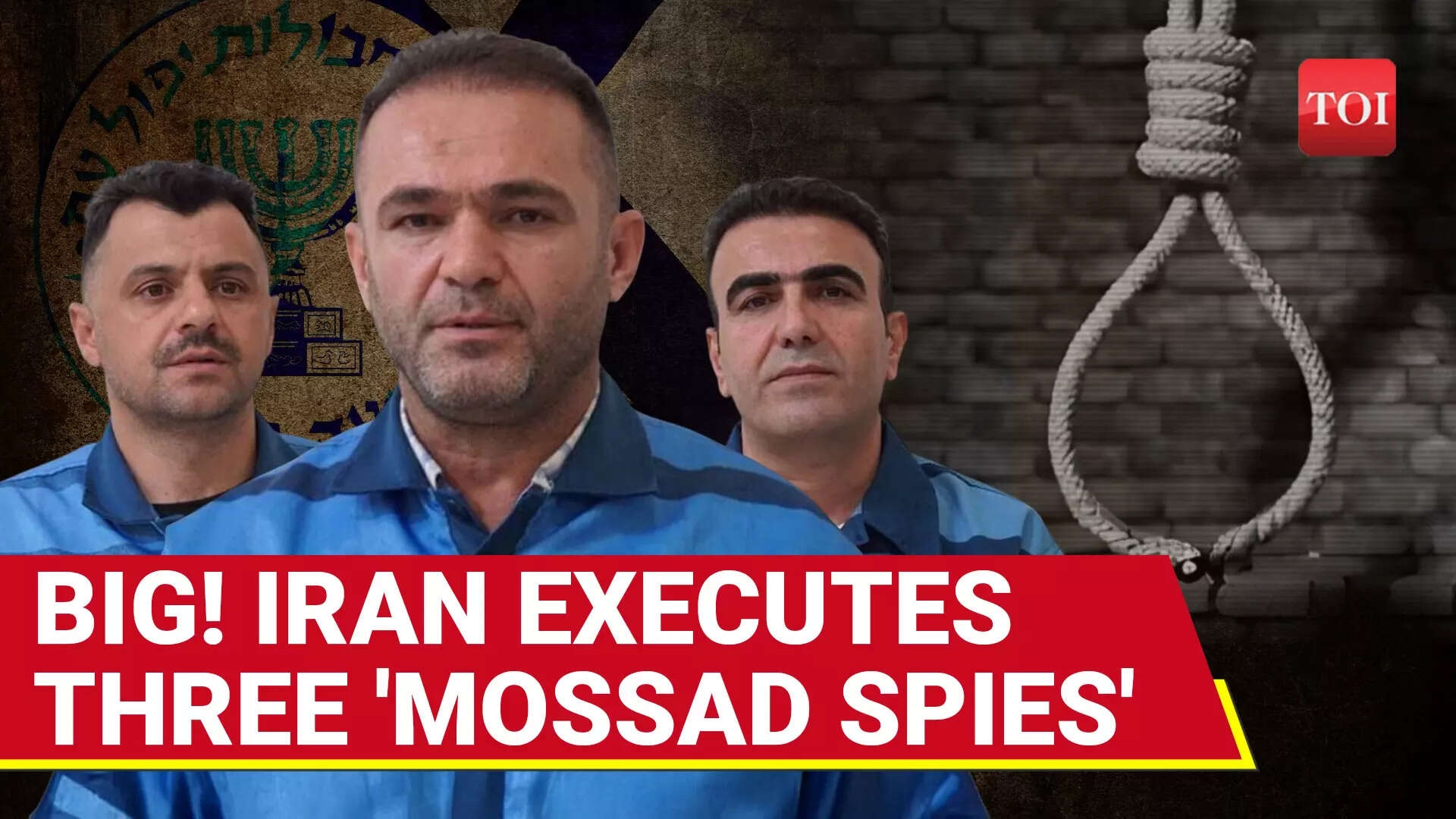 Iran Hangs Three For Alleged Espionage & Mossad Ties Amid Ceasefire With Israel