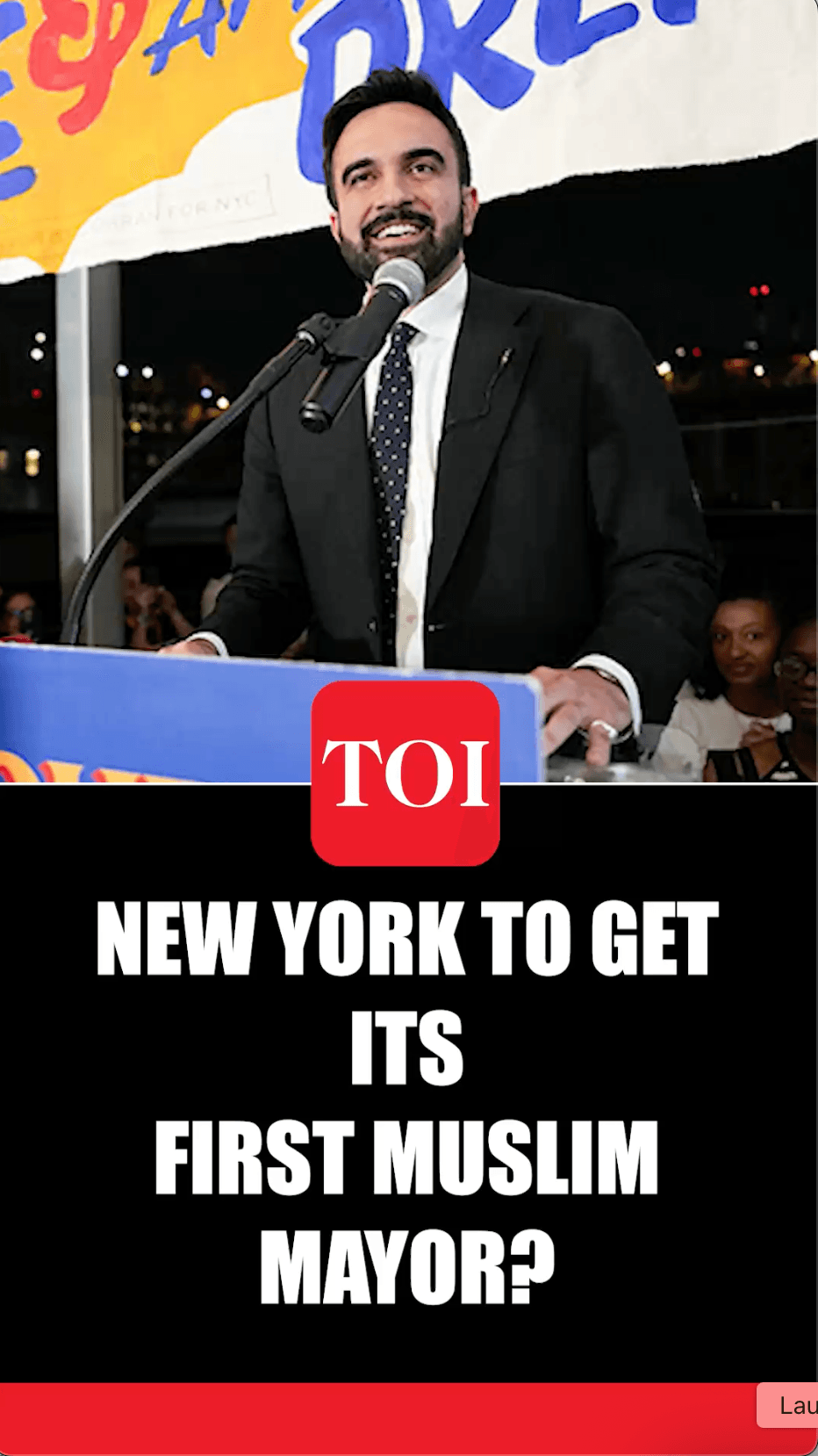 Anti-Israel Zohran Mamdani Stuns Cuomo; Wins NYC Democratic Mayoral Primary