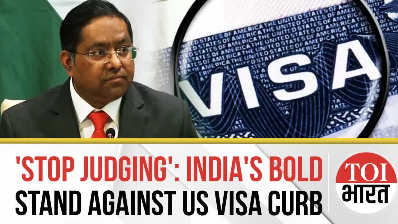 'Visa Applications Must Be Judged': India's First Official Reaction On US Curbs, Social Media Rule