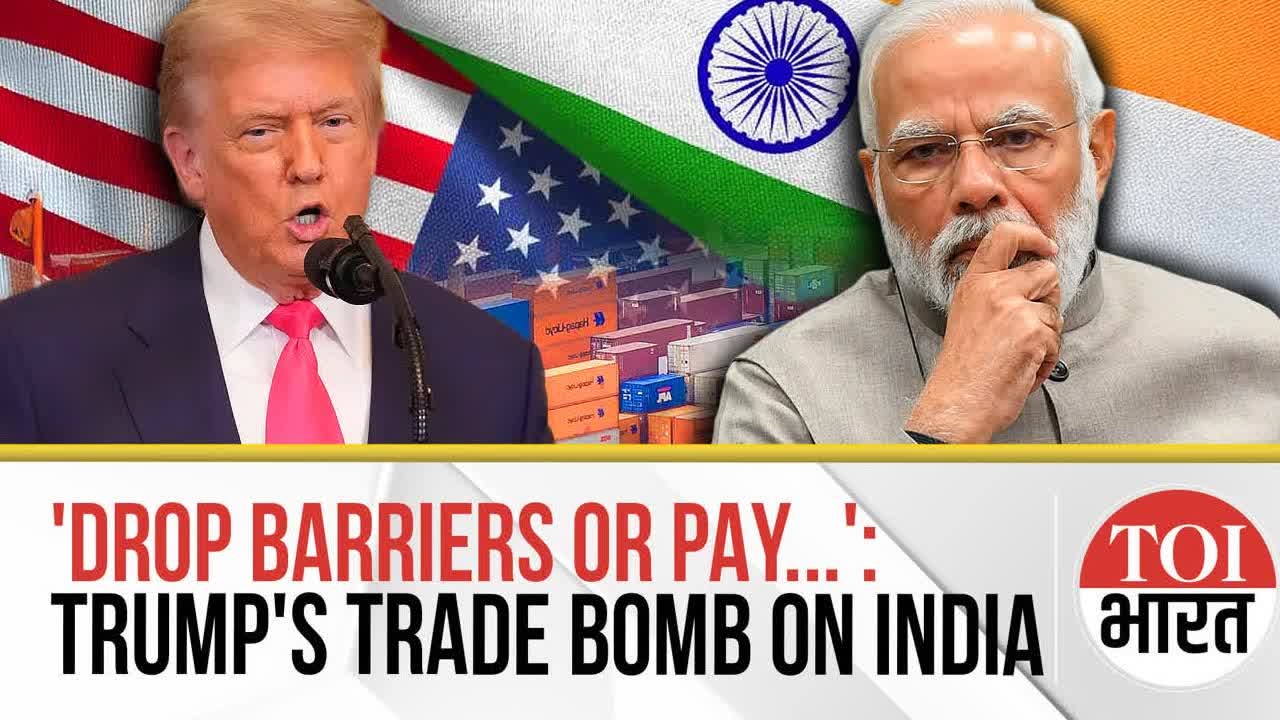 'Unthinkable Trade Barriers Must Go'- Donald Trump Warns India Ahead of US Trade Deal Deadline