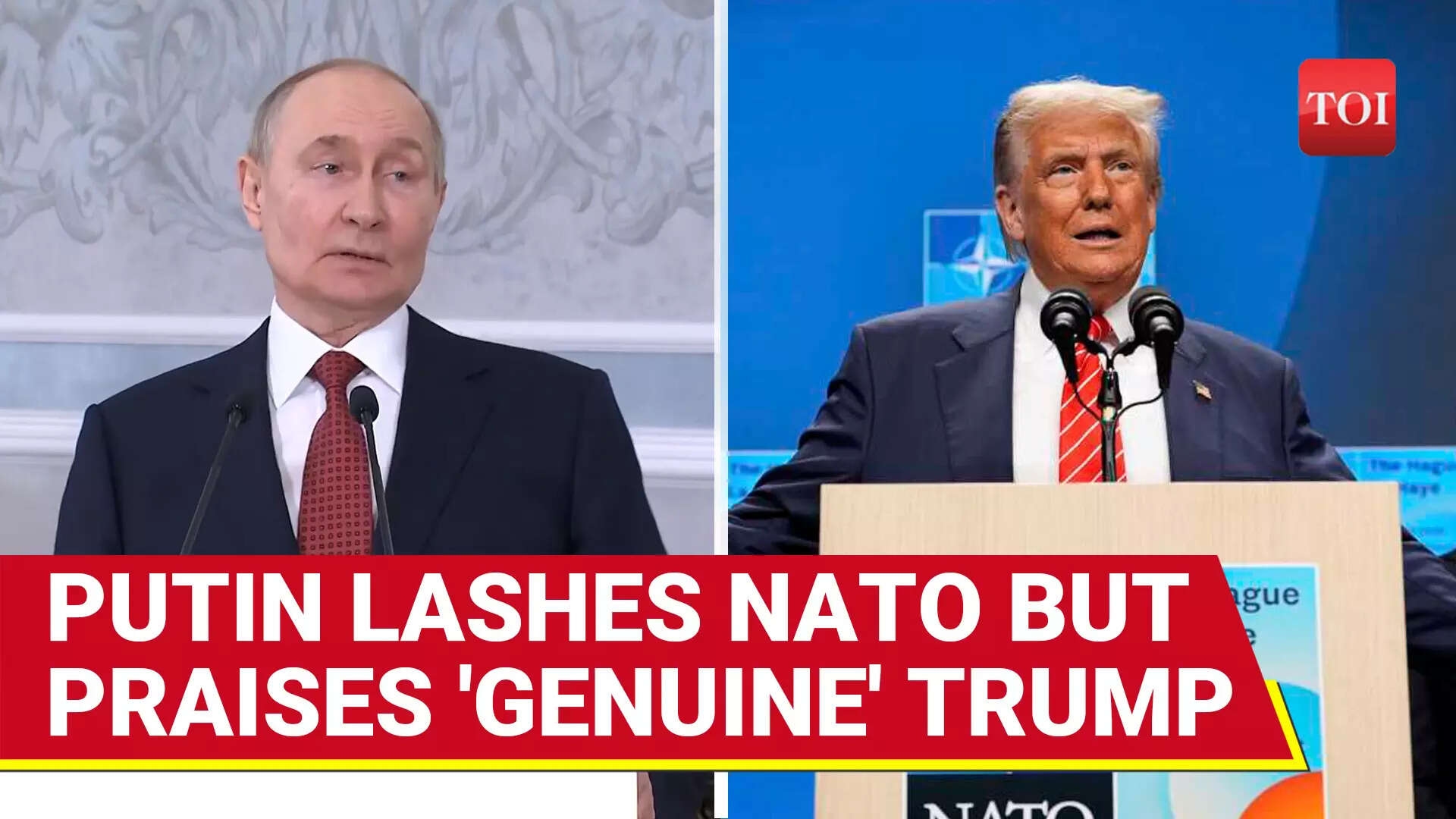 FULL SPEECH: Putin Blazes Guns At 'Aggressive' NATO's 'Lopsided Game'; Lauds 'Courageous' Trump
