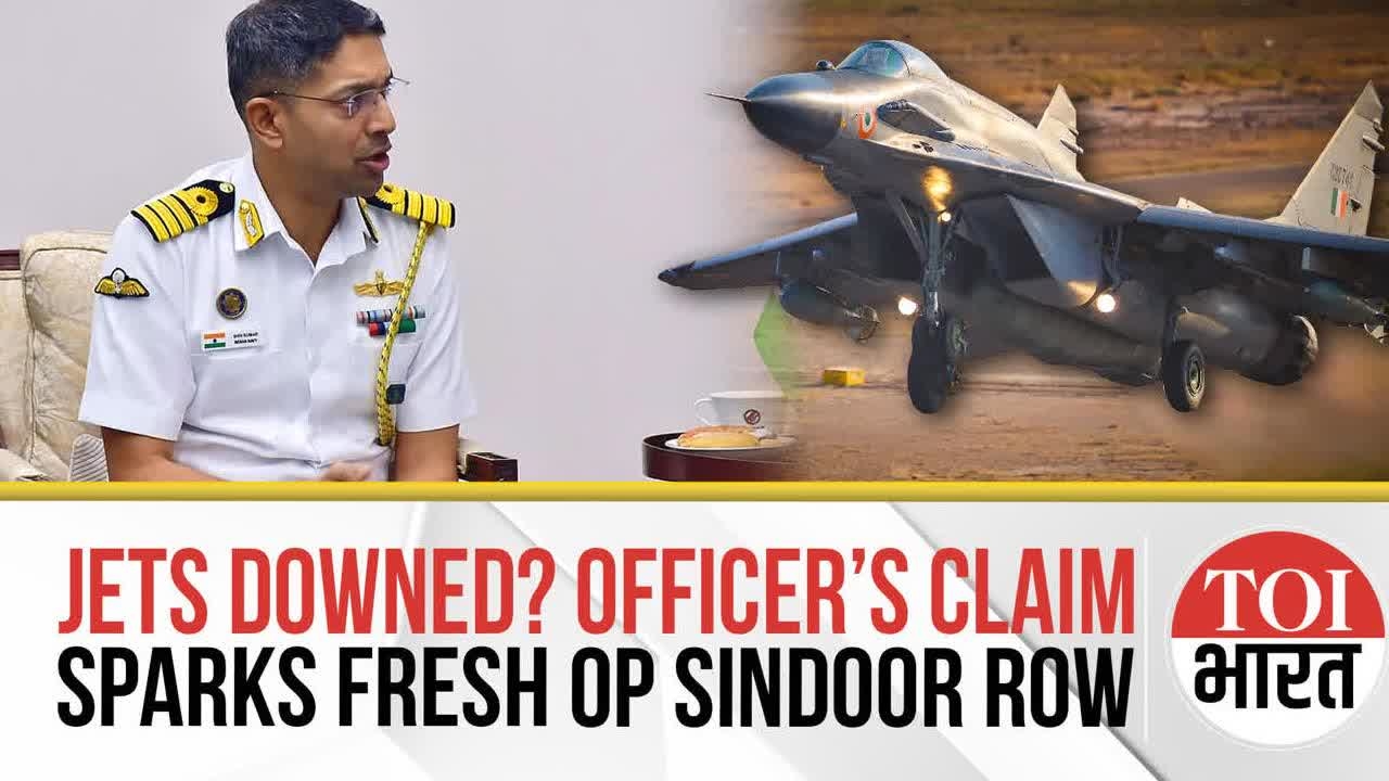 Operation Sindoor: Indian Navy Officer's ‘Jet Loss' Comment Ignites Storm, Govt Rushes to Clarify