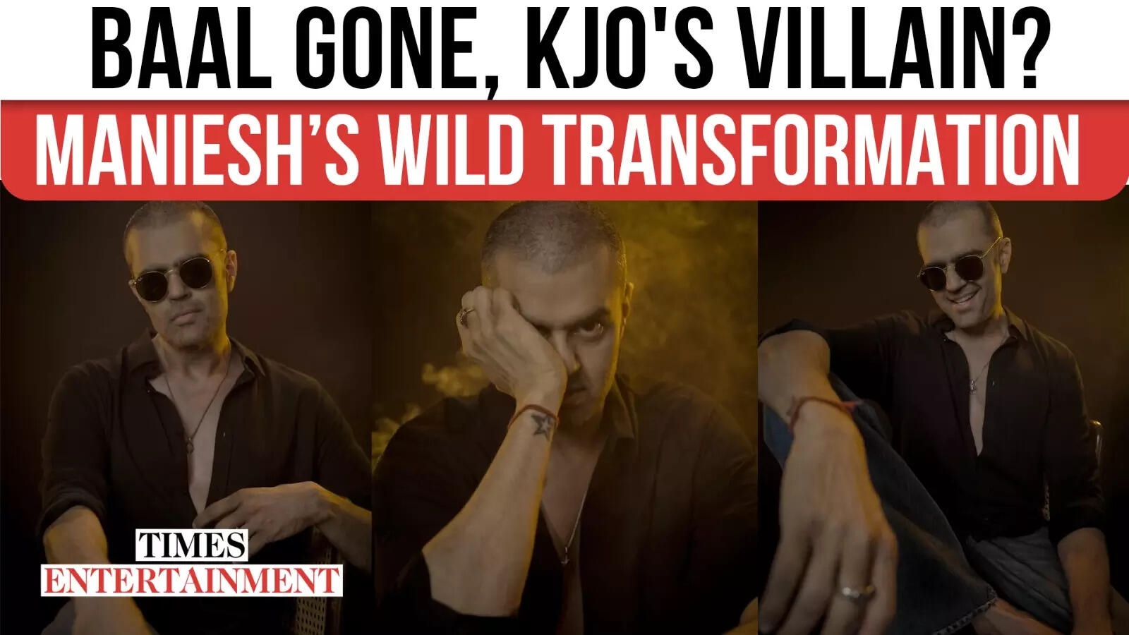 Maniesh Paul's Shocking Bald Look Sparks Villain Role Rumours